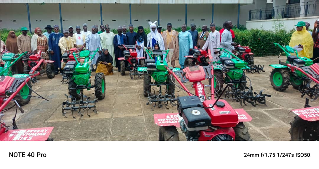 N-HYPPADEC equips Kaduna farmers with 320 power tillers to boost food production