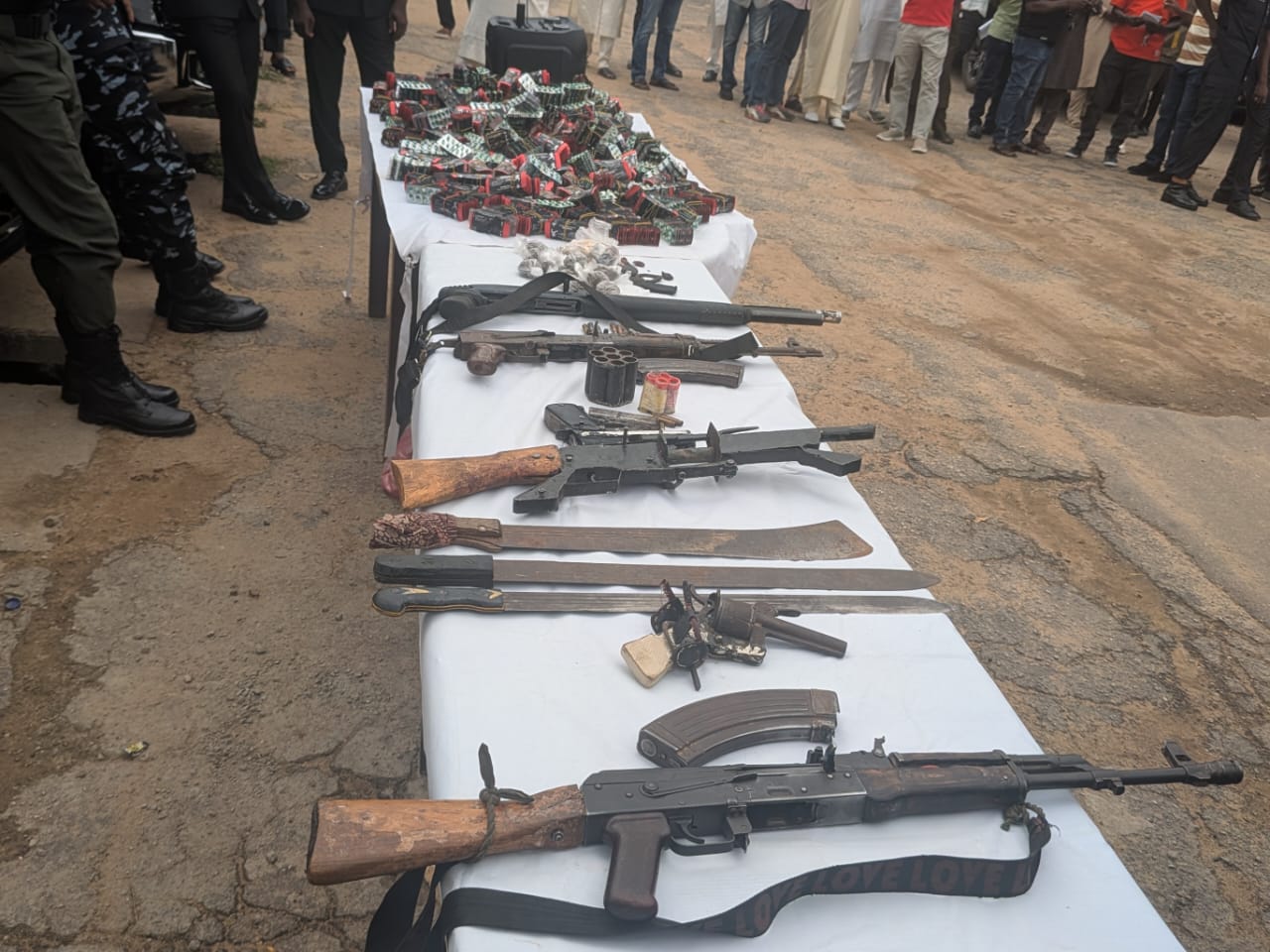 Kaduna Police arrest 12 kidnap suspects, recover arms, vehicles, drugs in two weeks