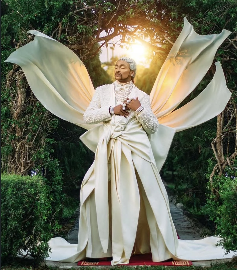 Denrele Edun Ties the Knot with Himself in Bold 45th Birthday Celebration 