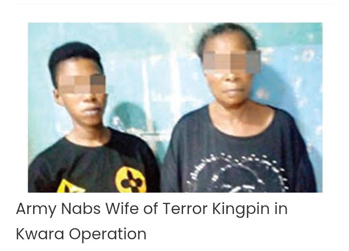Army Arrests Suspected Terror Kingpin’s Wife, Others in Kwara Security Crackdown