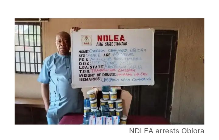 NDLEA Arrests Two Elderly Men, 84 and 75, Over Alleged Drug Sales to Secondary School Students