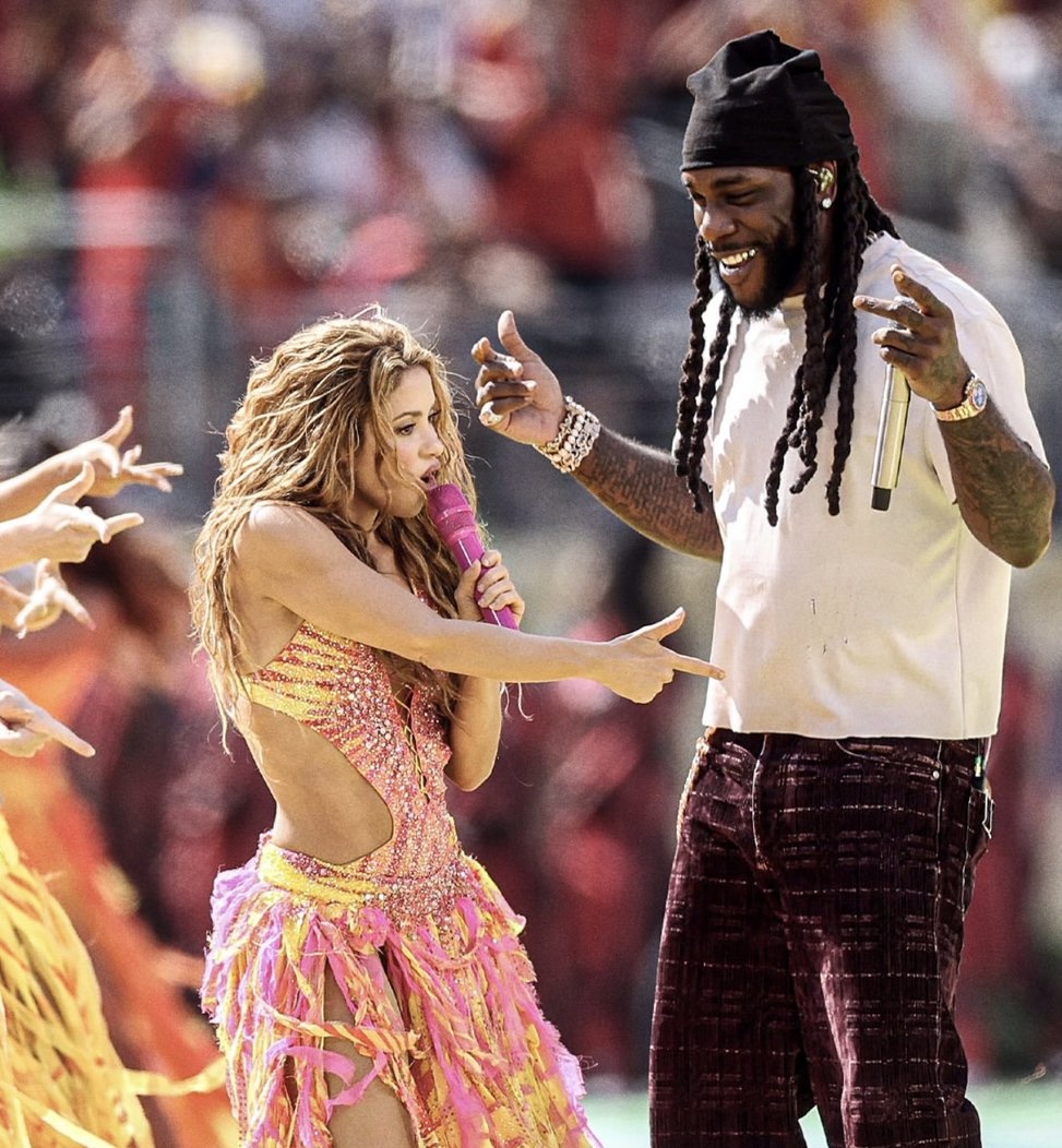 Burna Boy and Shakira Light Up the First-Ever FIFA World Cup Final Halftime Show with “Dai Dai”