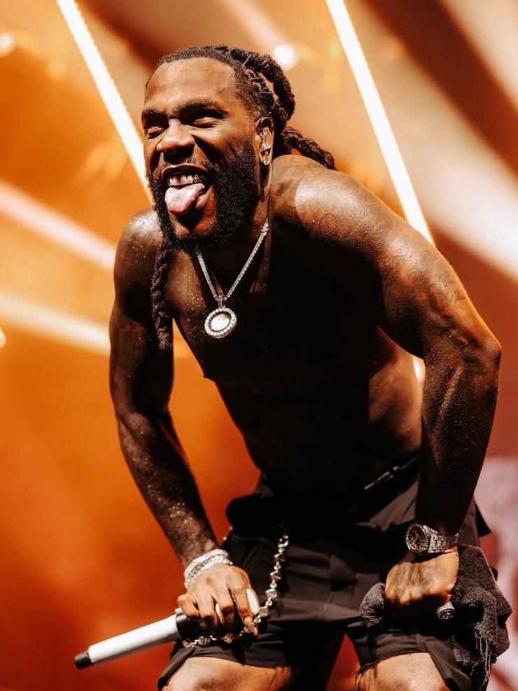 Burna Boy Crowned as One of Africa’s All-Time Best-Selling Artists