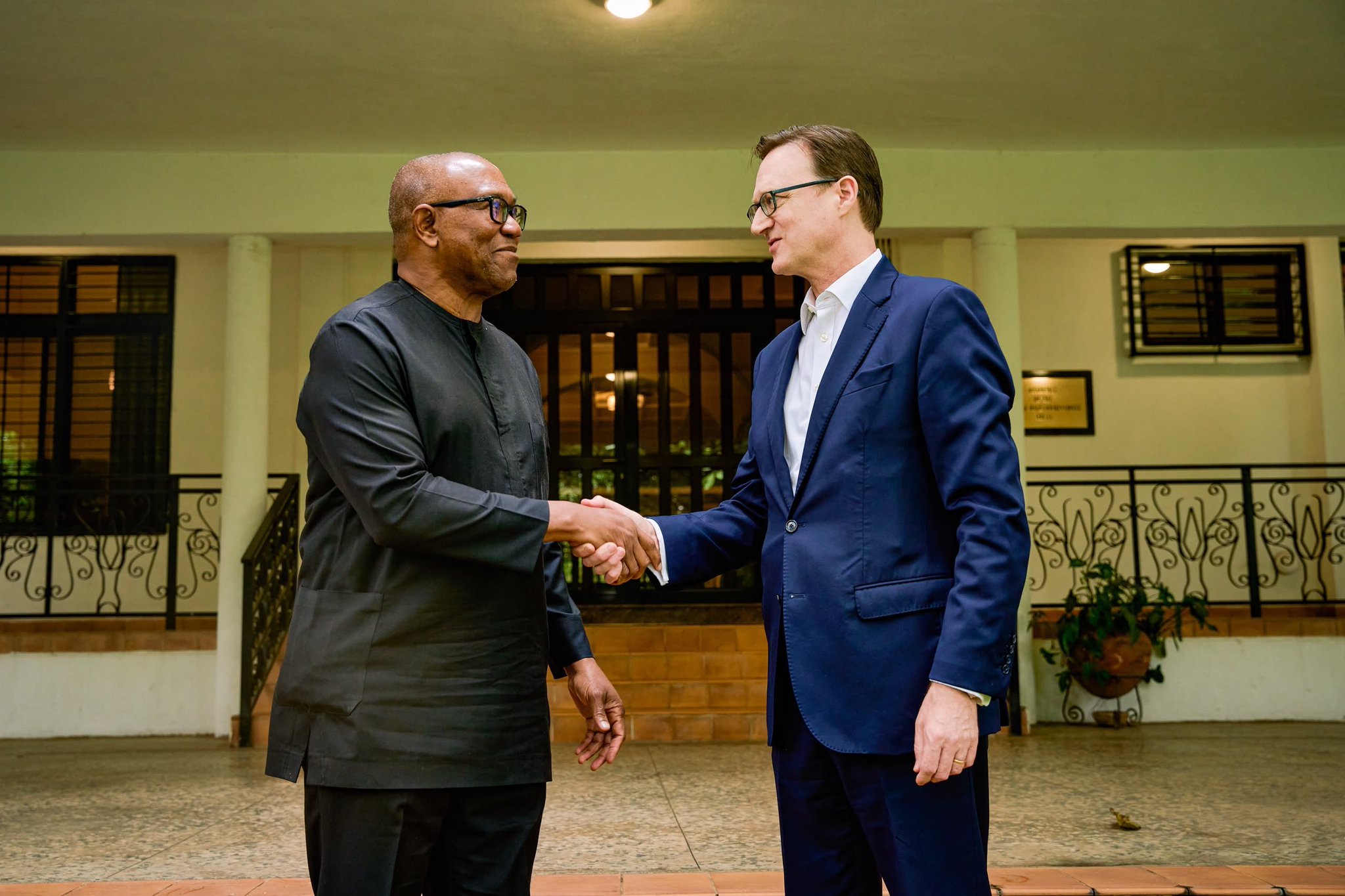Obi Meets British Envoy, Seeks Stronger Democracy