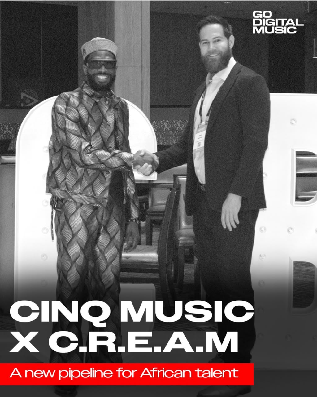 D’Banj’s C.R.E.A.M. Platform Partners with CINQ Music 
