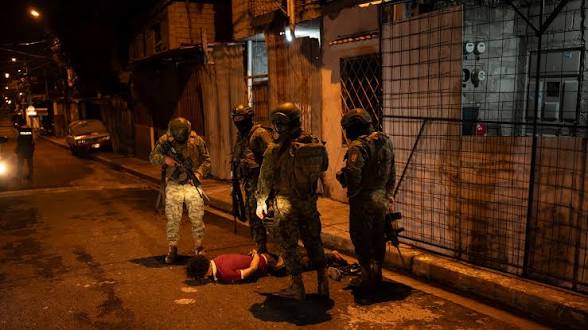Ecuador Security against Cartels.