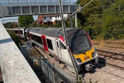 Second Train Derails in England Within 24 Hours 
